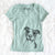 Jax the American Pitbull Terrier Mix - Women's V-neck Shirt