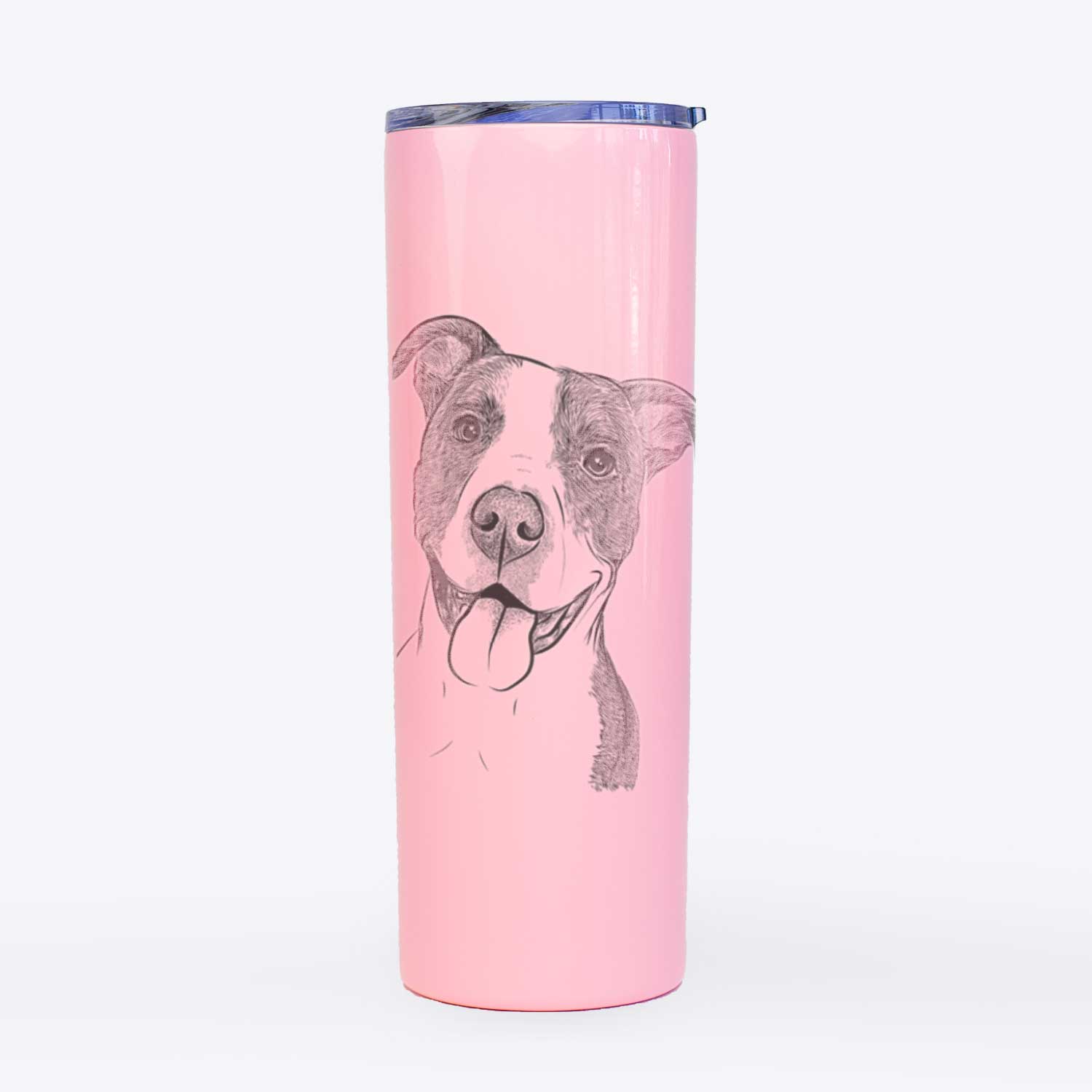 Jax the American Pitbull Terrier Mix - 20oz Skinny Tumbler