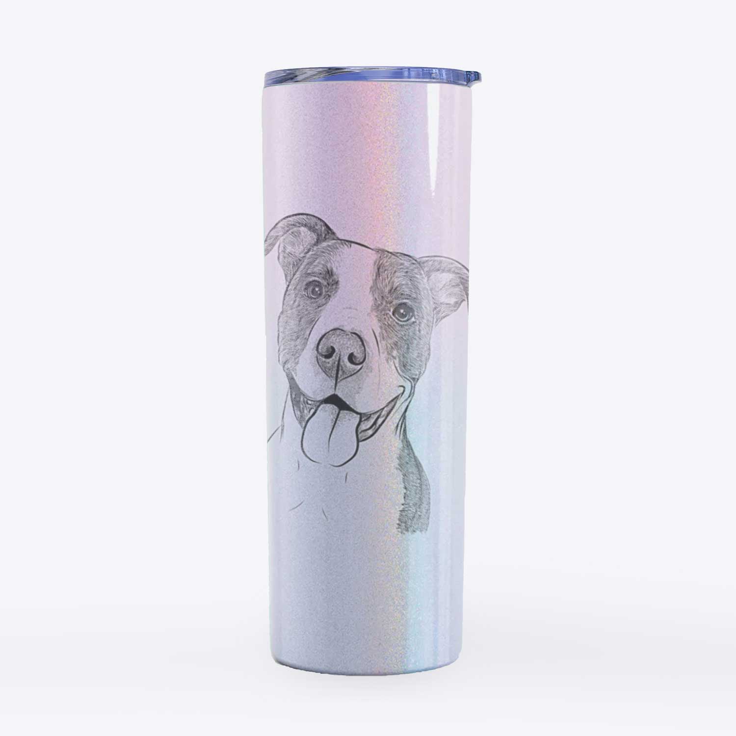 Jax the American Pitbull Terrier Mix - 20oz Skinny Tumbler