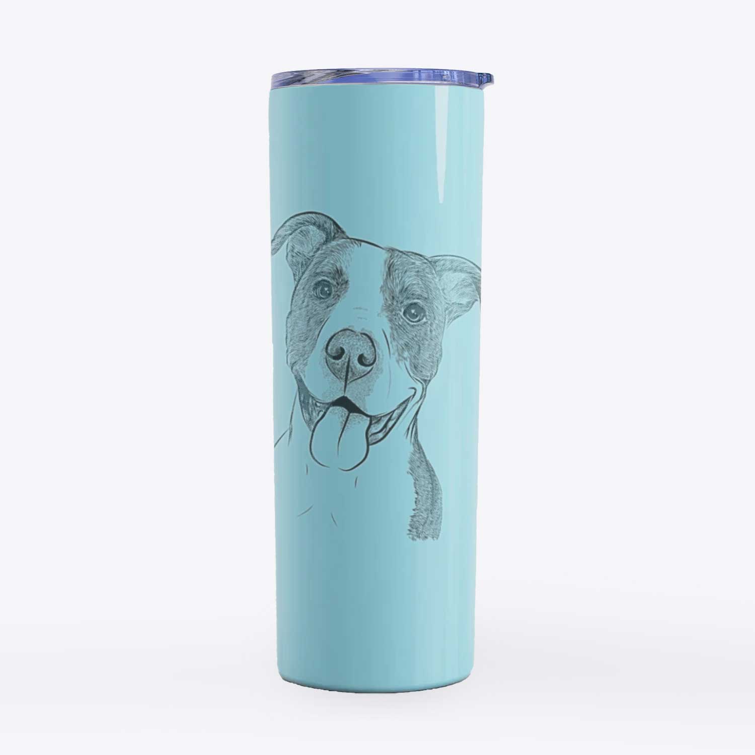 Jax the American Pitbull Terrier Mix - 20oz Skinny Tumbler