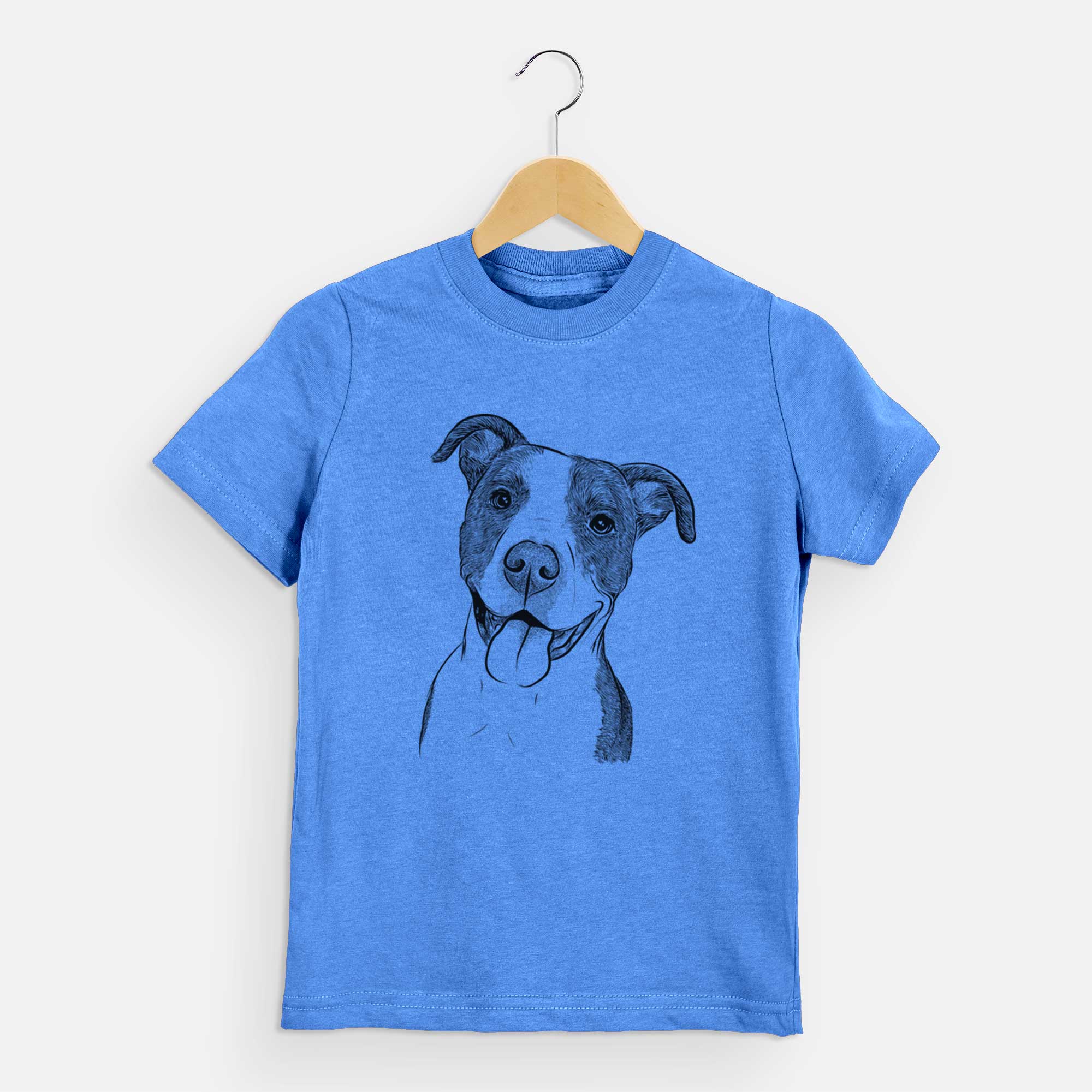 Bare Jax the American Pitbull Terrier Mix - Kids/Youth/Toddler Shirt