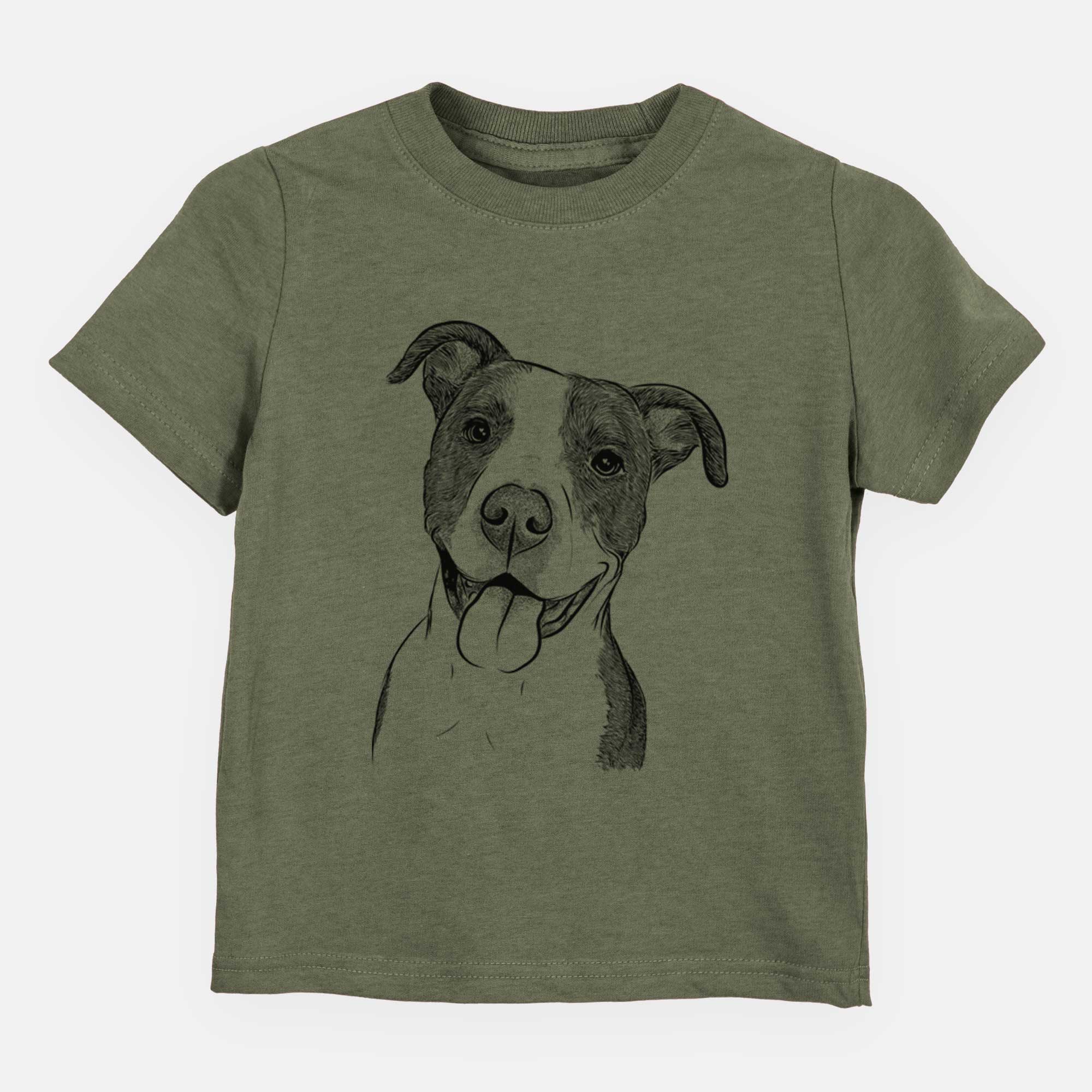 Bare Jax the American Pitbull Terrier Mix - Kids/Youth/Toddler Shirt