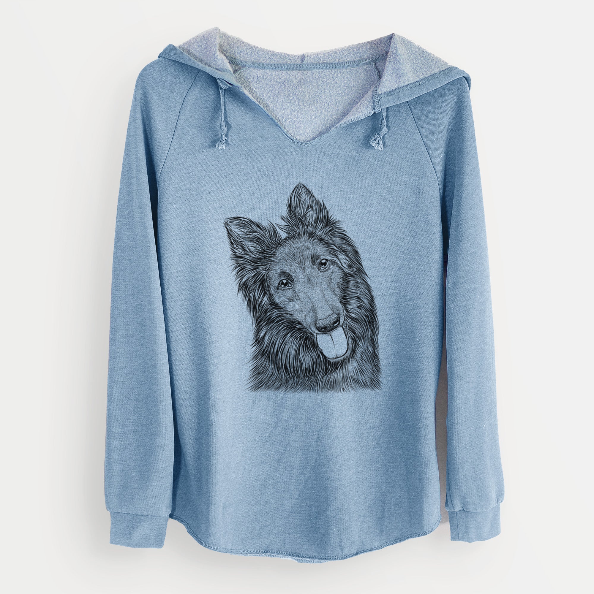 Bare Jaxx the Belgian Tervuren - Cali Wave Hooded Sweatshirt