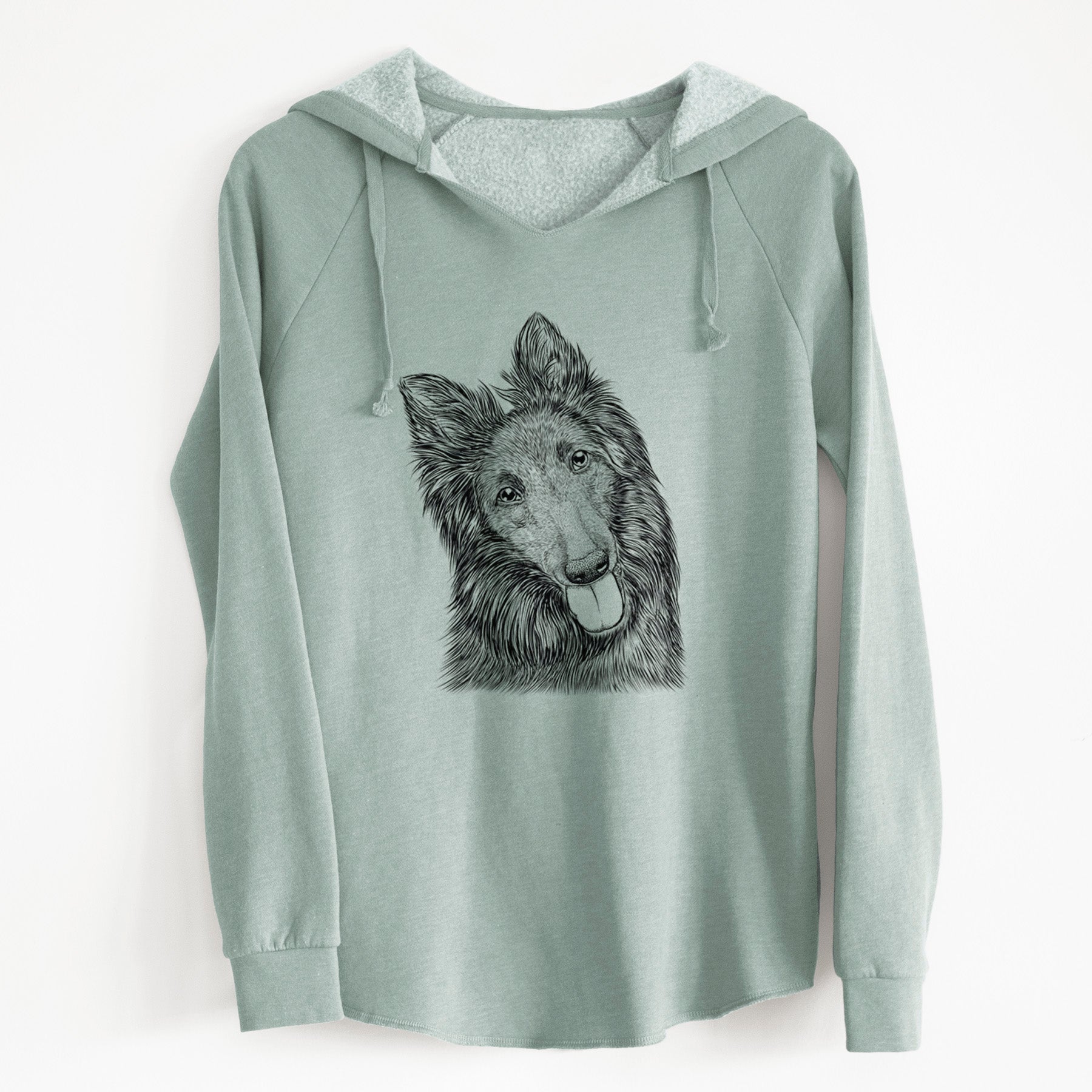 Bare Jaxx the Belgian Tervuren - Cali Wave Hooded Sweatshirt