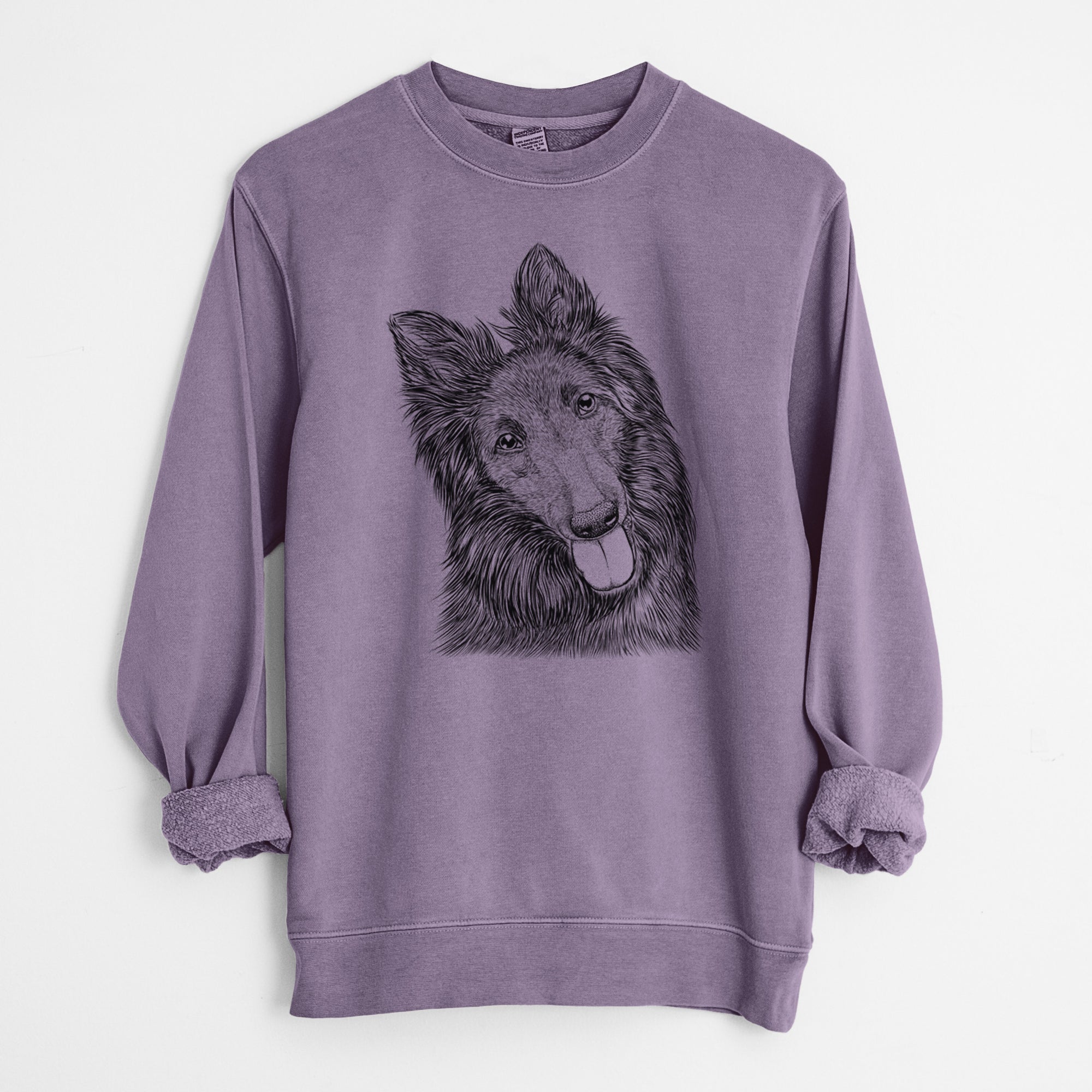 Bare Jaxx the Belgian Tervuren - Unisex Pigment Dyed Crew Sweatshirt