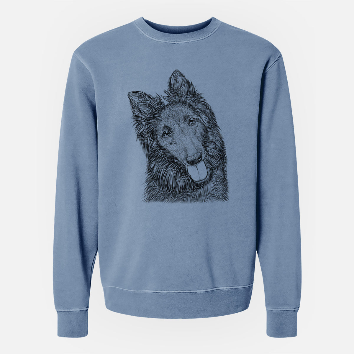 Bare Jaxx the Belgian Tervuren - Unisex Pigment Dyed Crew Sweatshirt