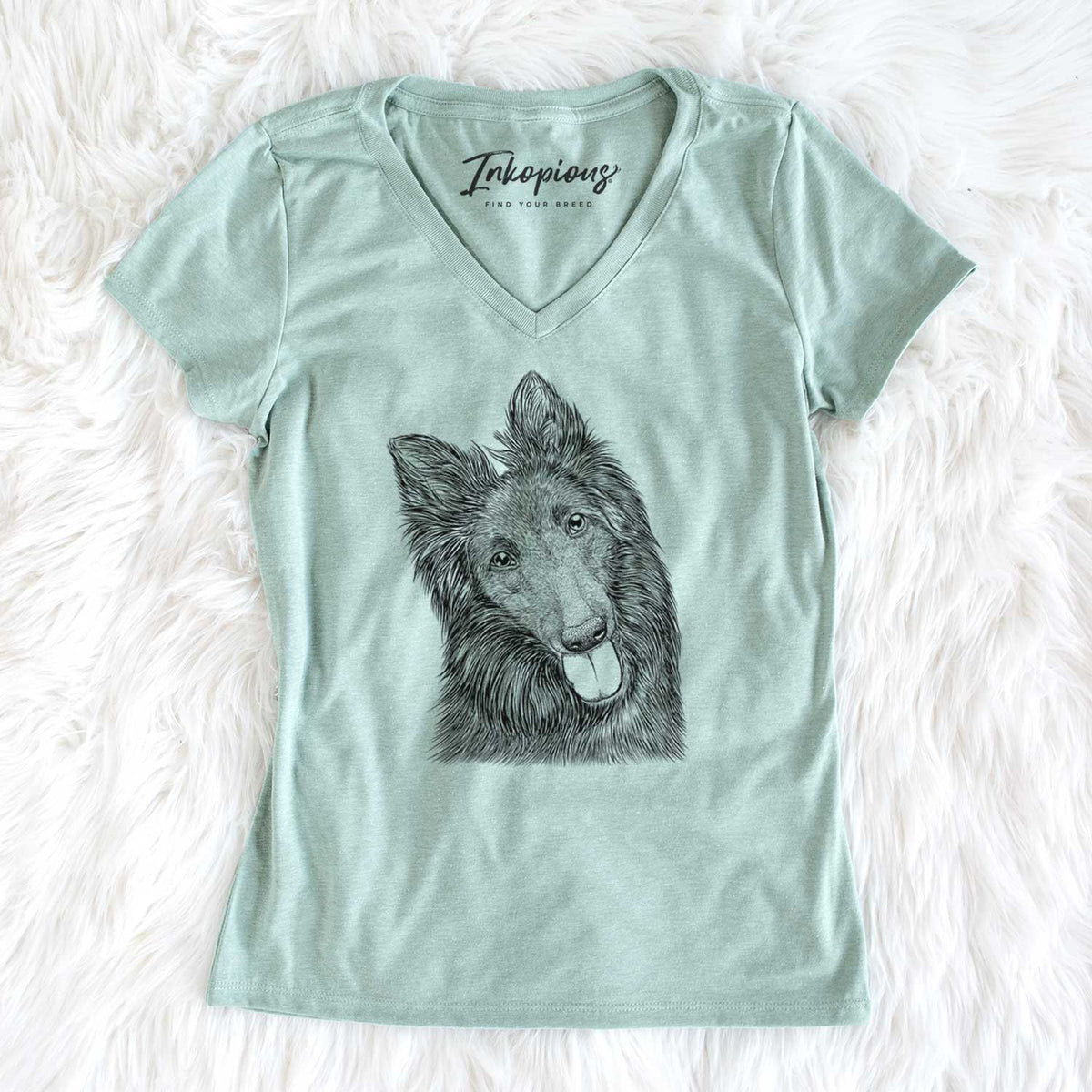 Bare Jaxx the Belgian Tervuren - Women&#39;s V-neck Shirt