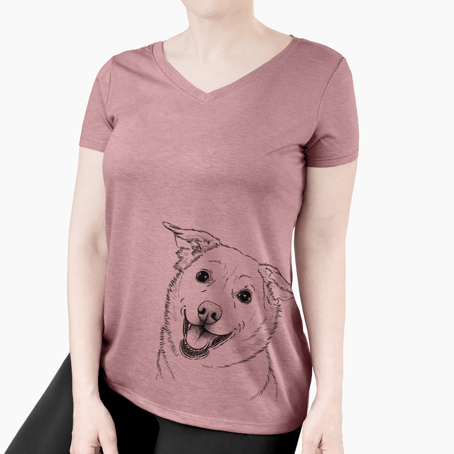 Bare Jazz the Lab Mix - Women's V-neck Shirt