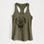 Jed the English Mastiff - Women's Racerback Tanktop