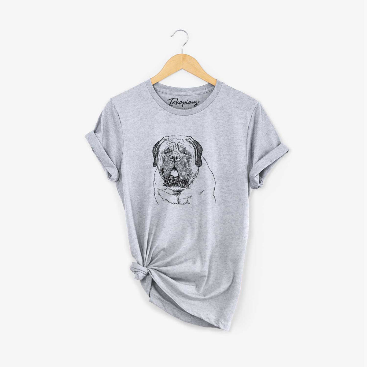 Bare Jed the English Mastiff - Unisex Crewneck