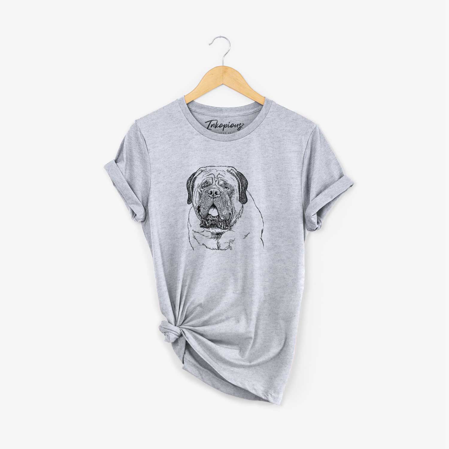 Bare Jed the English Mastiff - Unisex Crewneck