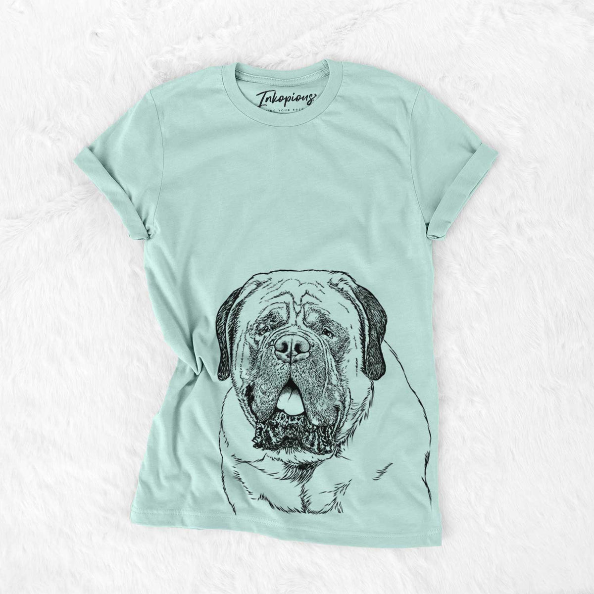 Jed the English Mastiff - Bella Canvas Unisex Crewneck