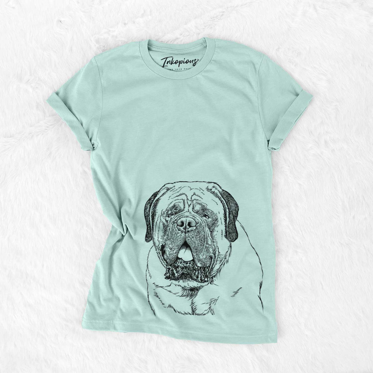 Bare Jed the English Mastiff - Unisex Crewneck