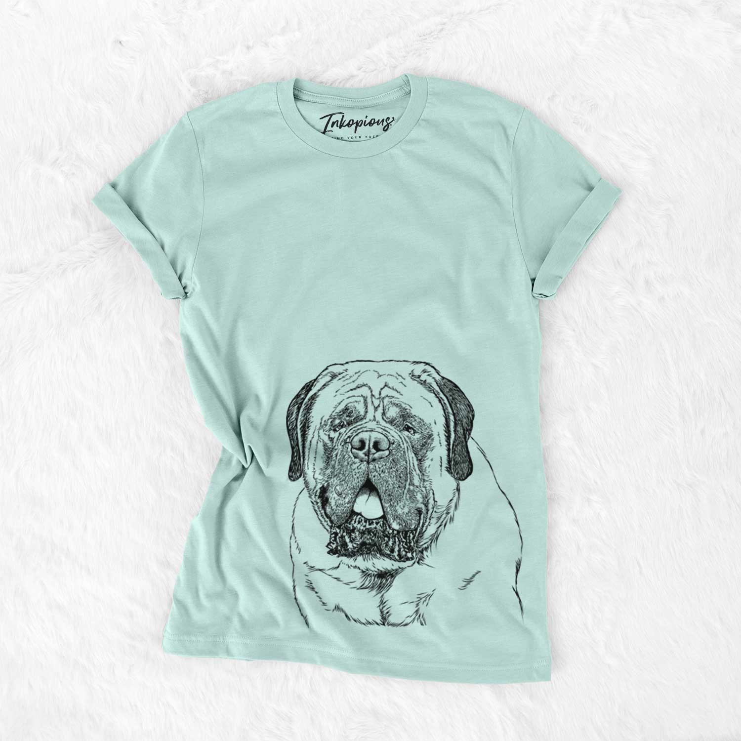 Bare Jed the English Mastiff - Unisex Crewneck