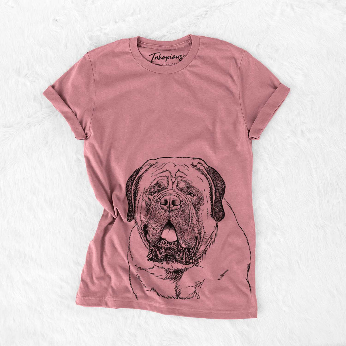Jed the English Mastiff - Bella Canvas Unisex Crewneck