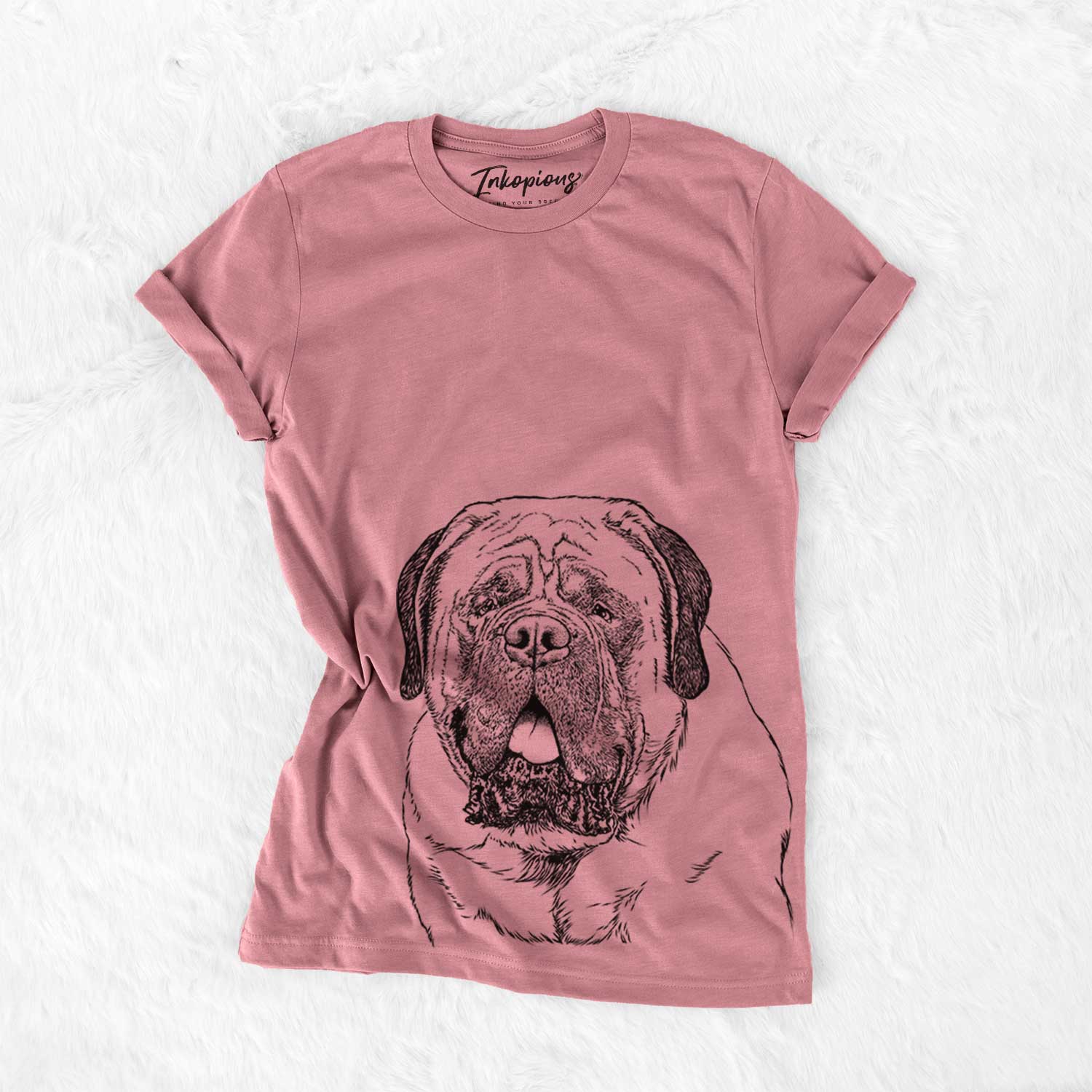 Jed the English Mastiff - Bella Canvas Unisex Crewneck