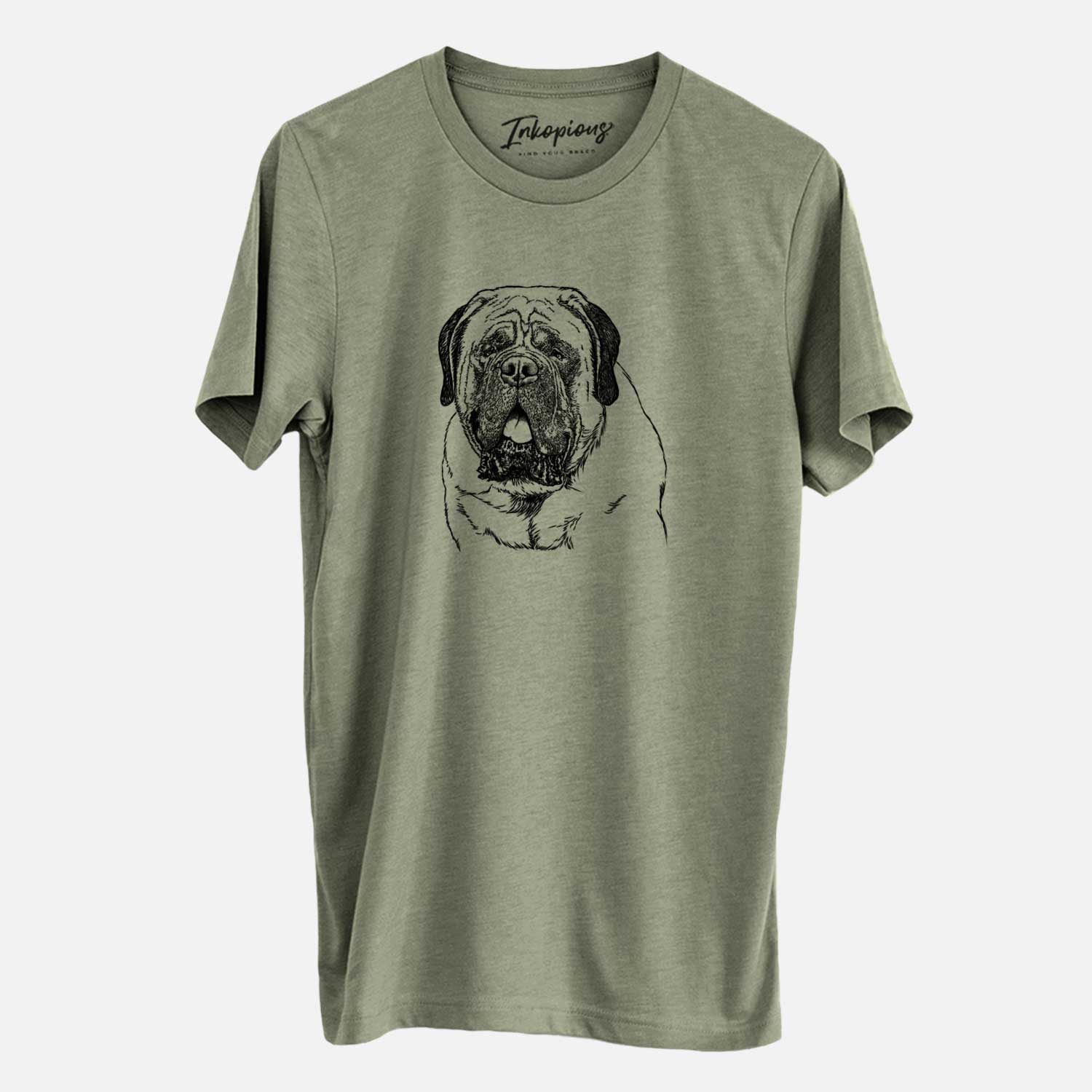 Bare Jed the English Mastiff - Unisex Crewneck