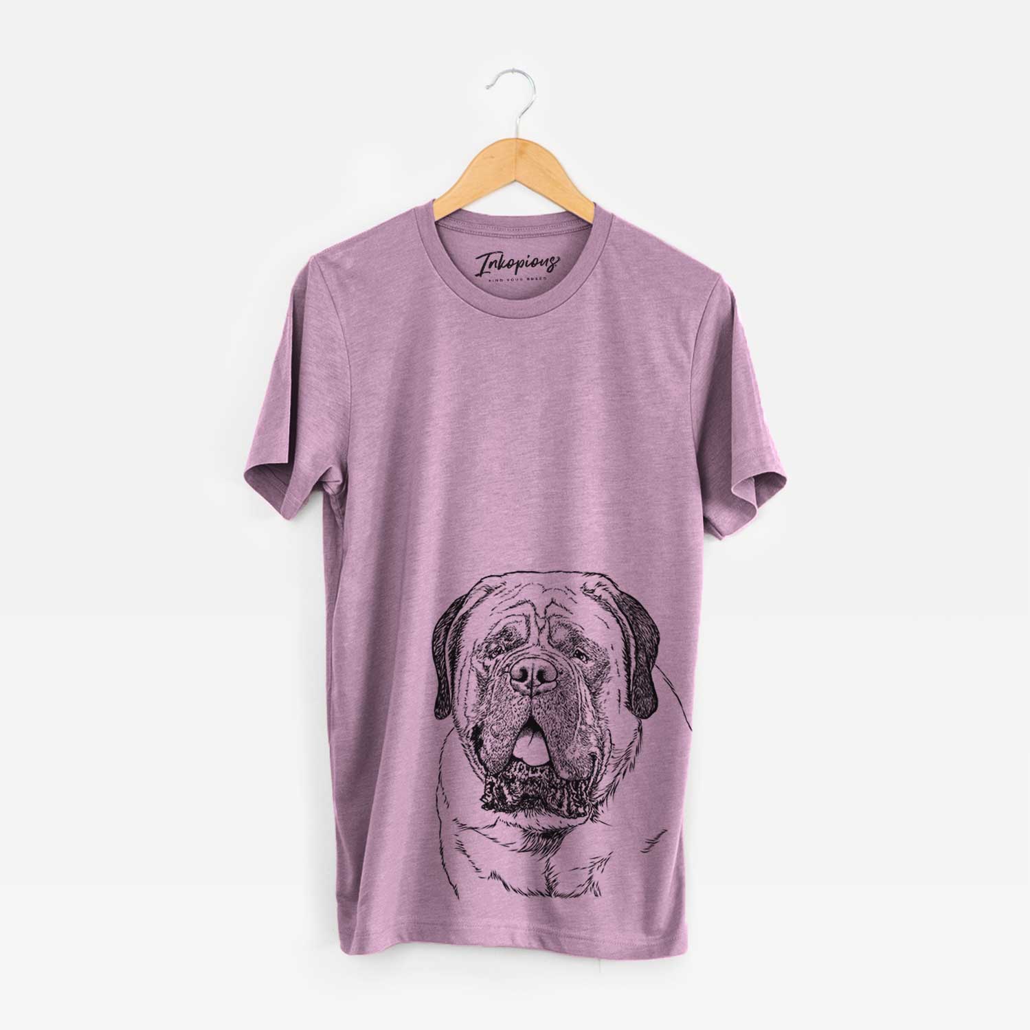 Jed the English Mastiff - Bella Canvas Unisex Crewneck