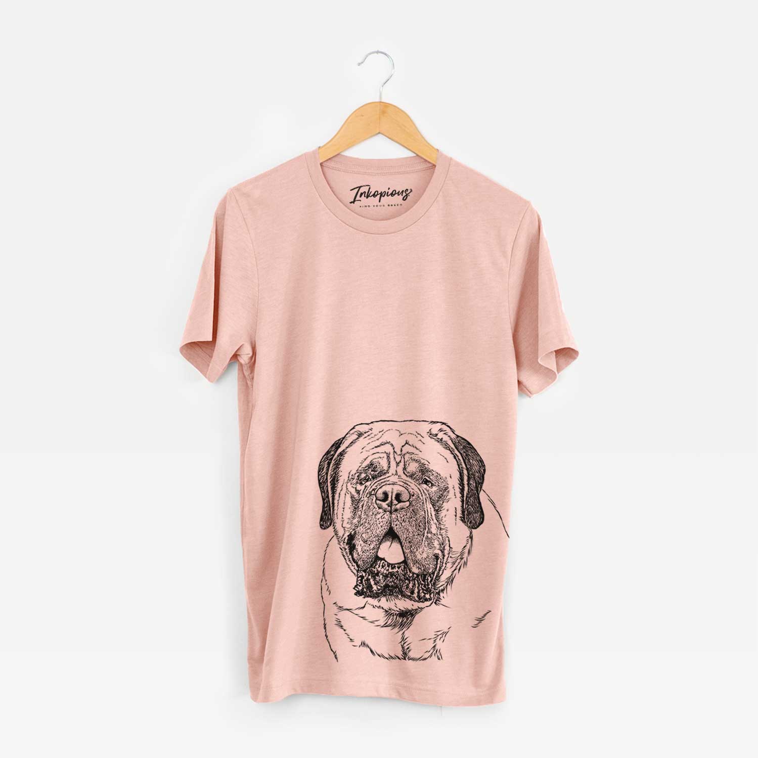 Jed the English Mastiff - Bella Canvas Unisex Crewneck
