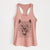 Jeff the Cairn Terrier - Women's Racerback Tanktop