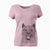 Bare Jeff the Cairn Terrier - Women's V-neck Shirt