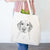 Jenga the Rhodesian Ridgeback - Tote Bag