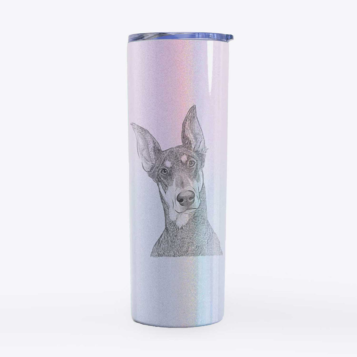 Jenna the Doberman Pinscher - 20oz Skinny Tumbler