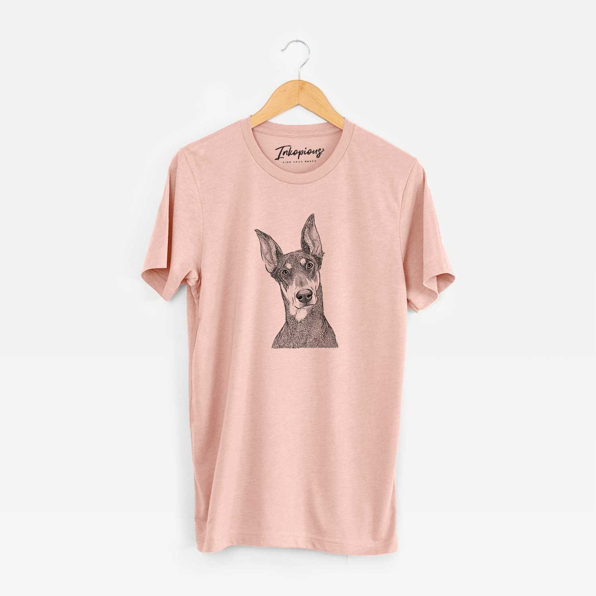 Bare Jenna the Doberman Pinscher - Unisex Crewneck