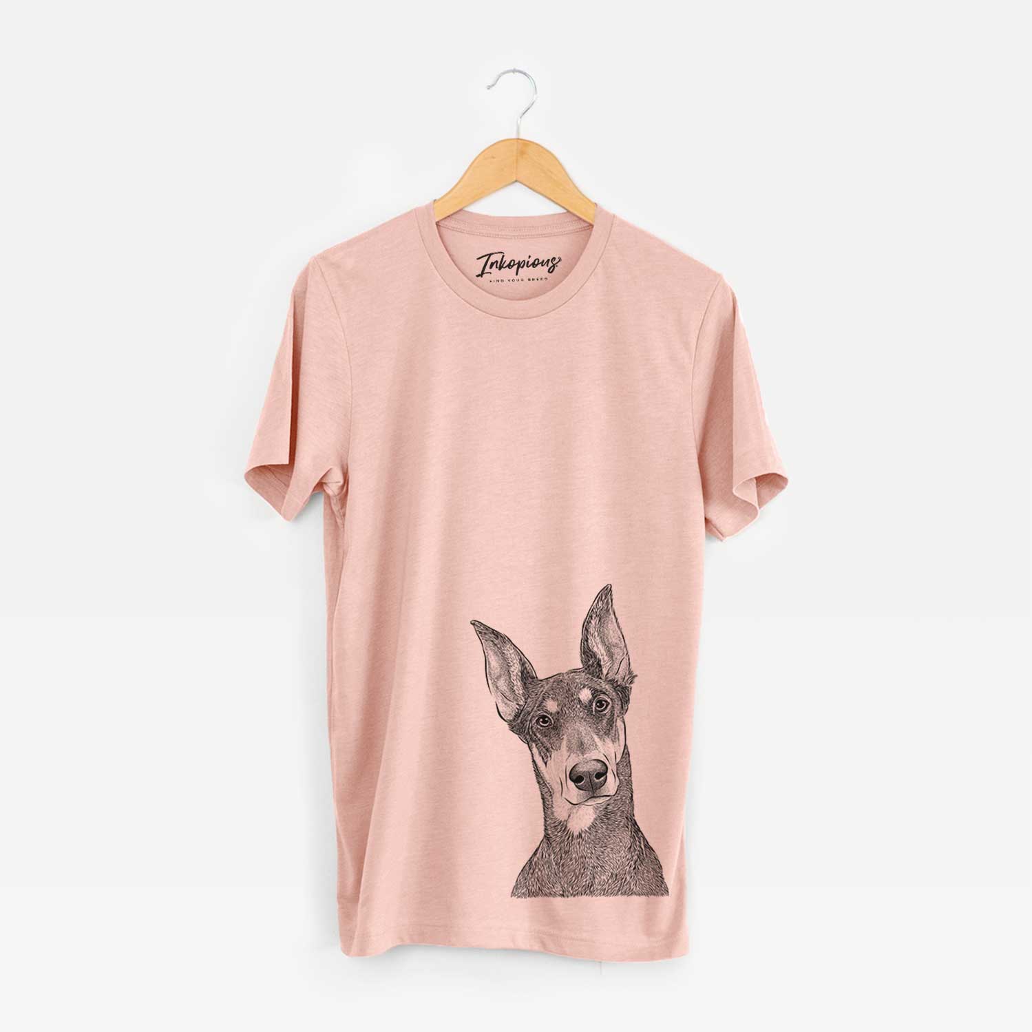 Bare Jenna the Doberman Pinscher - Unisex Crewneck