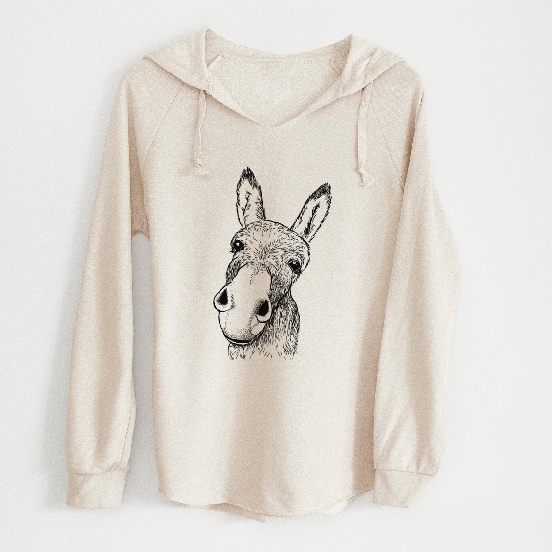 Bare Jenny the Donkey - Cali Wave Hooded Sweatshirt