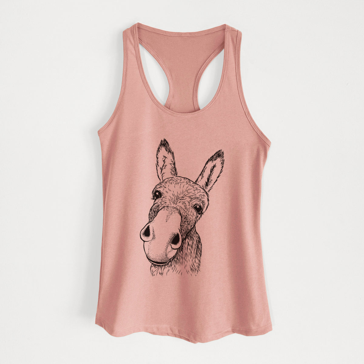 Jenny the Donkey - Women's Racerback Tanktop