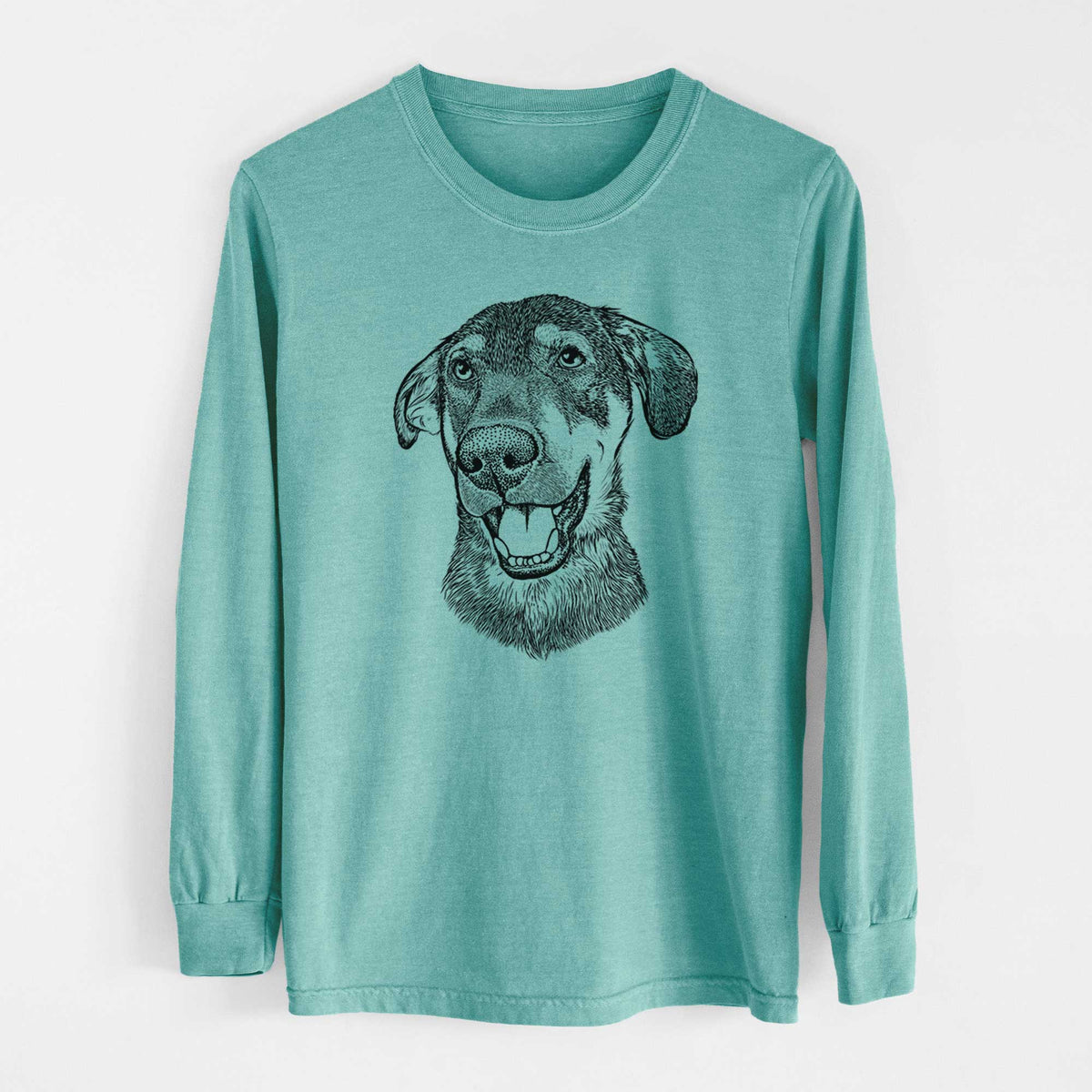 Bare Jet the Mixed Breed - Heavyweight 100% Cotton Long Sleeve