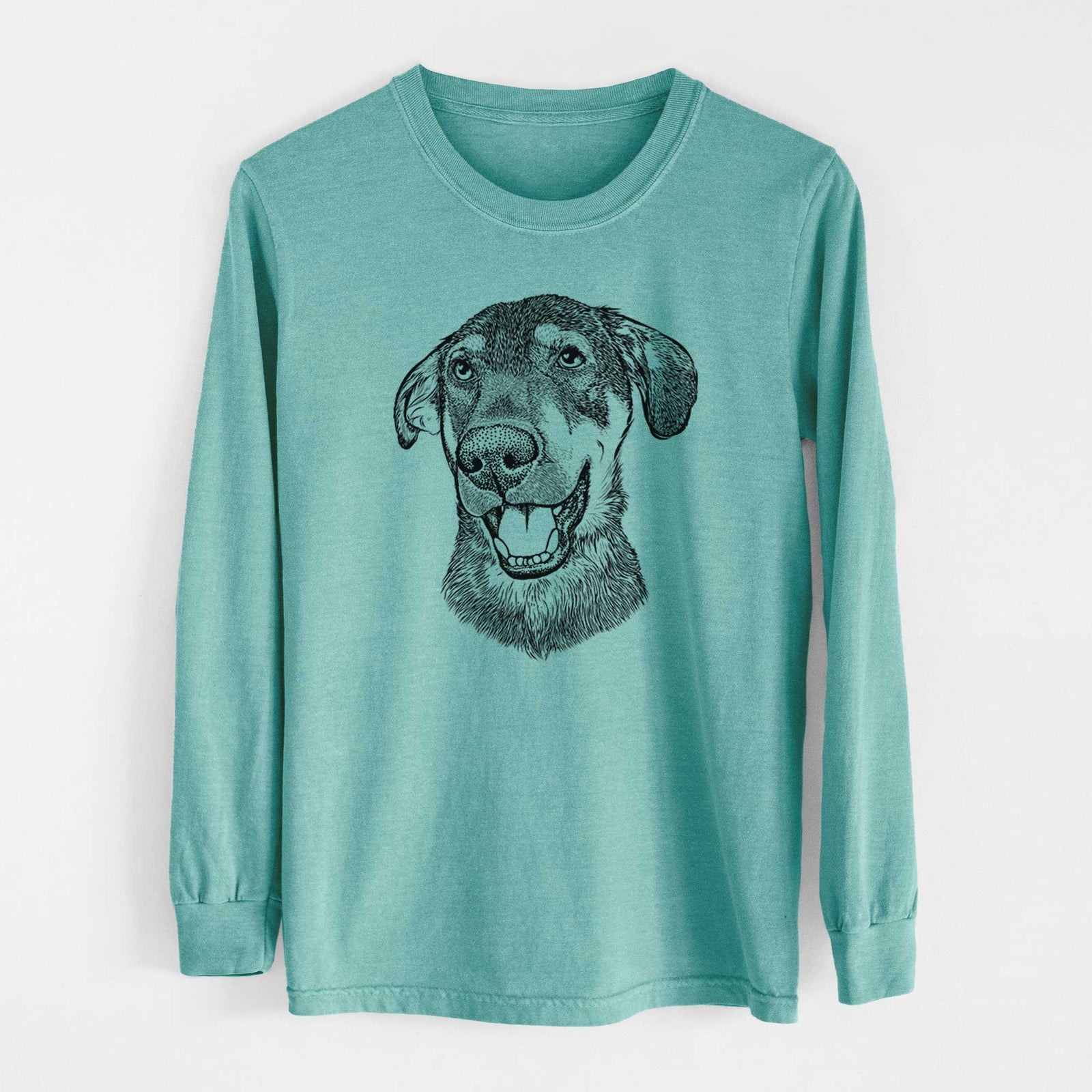 Bare Jet the Mixed Breed - Heavyweight 100% Cotton Long Sleeve