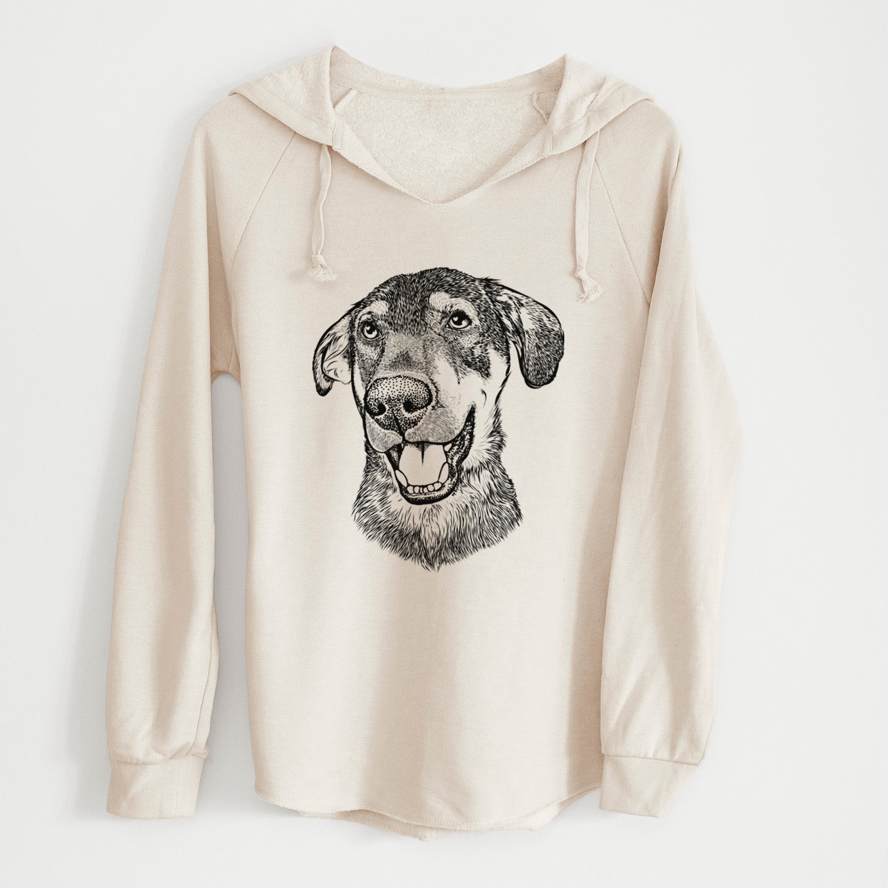 Bare Jet the Mixed Breed - Cali Wave Hooded Sweatshirt