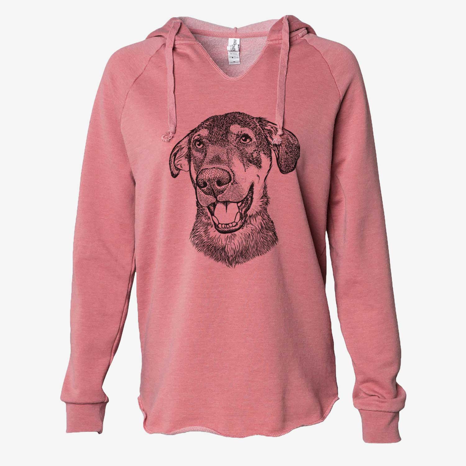 Jet the Mixed Breed - Cali Wave Hooded Sweatshirt