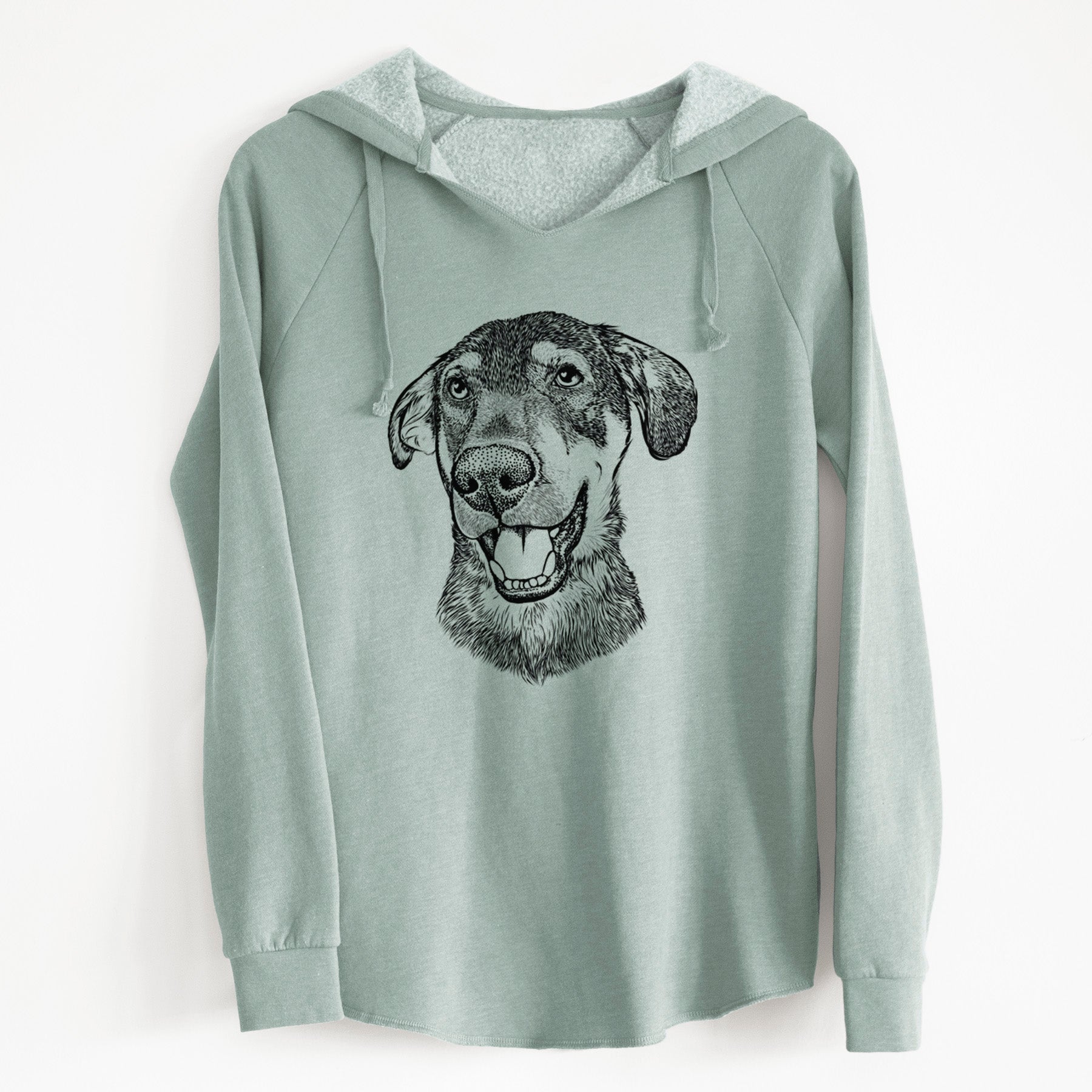 Bare Jet the Mixed Breed - Cali Wave Hooded Sweatshirt