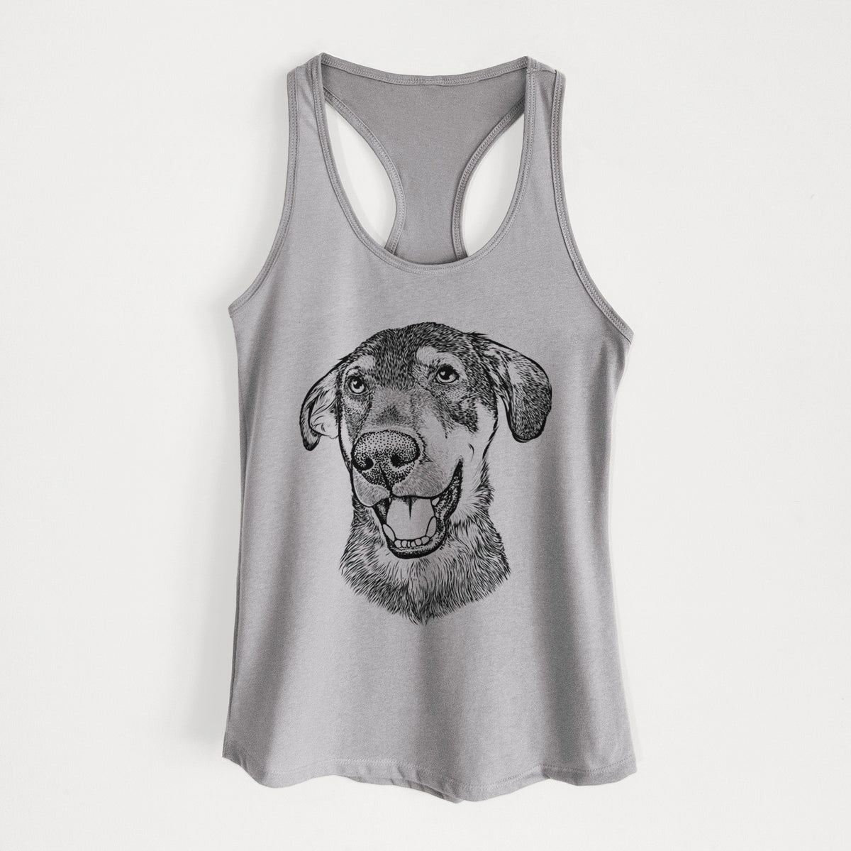 Jet the Mixed Breed - Women&#39;s Racerback Tanktop