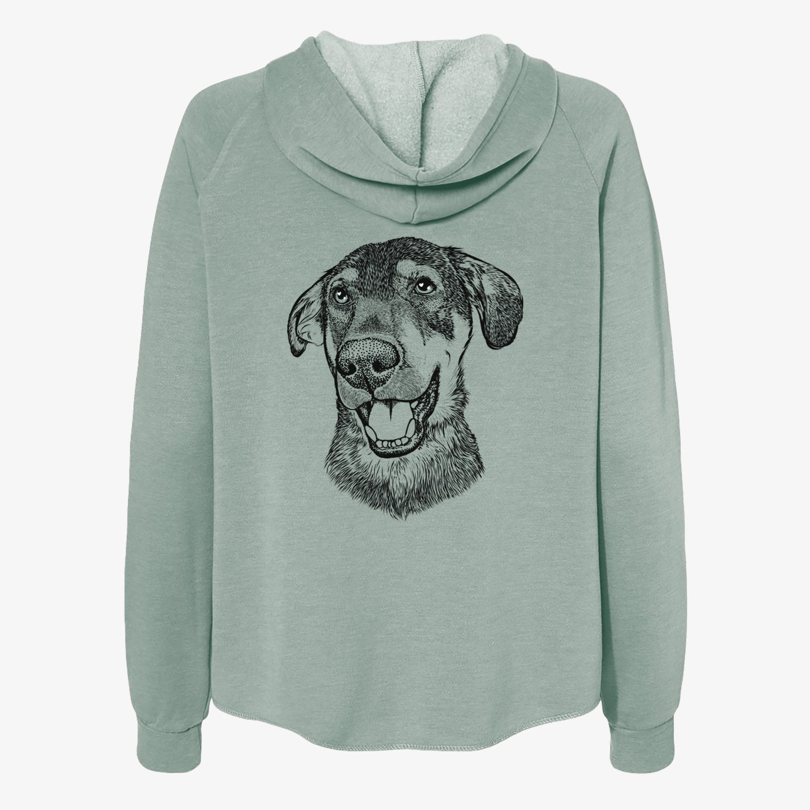 Jet the Mixed Breed - Women's Cali Wave Zip-Up Sweatshirt