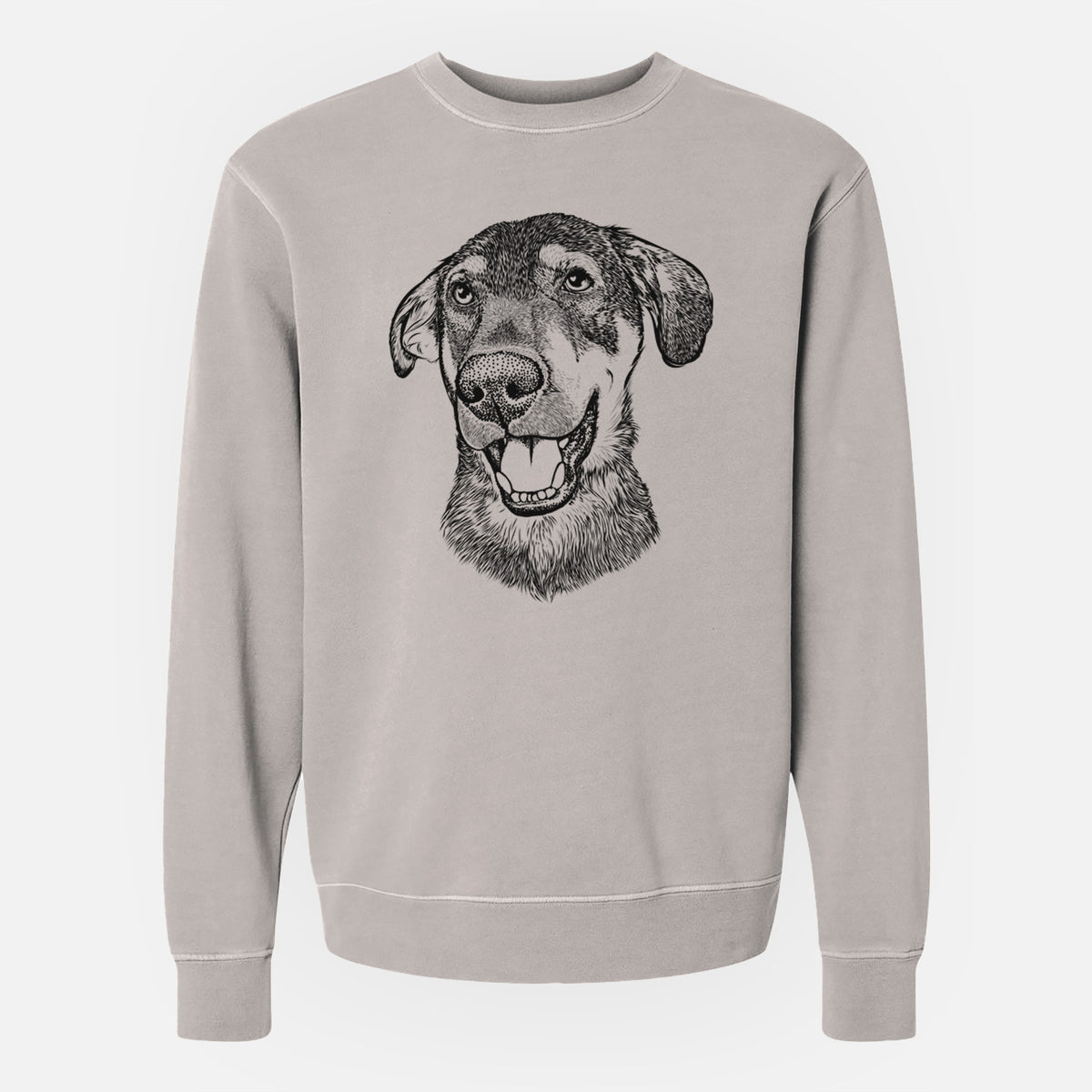 Bare Jet the Mixed Breed - Unisex Pigment Dyed Crew Sweatshirt