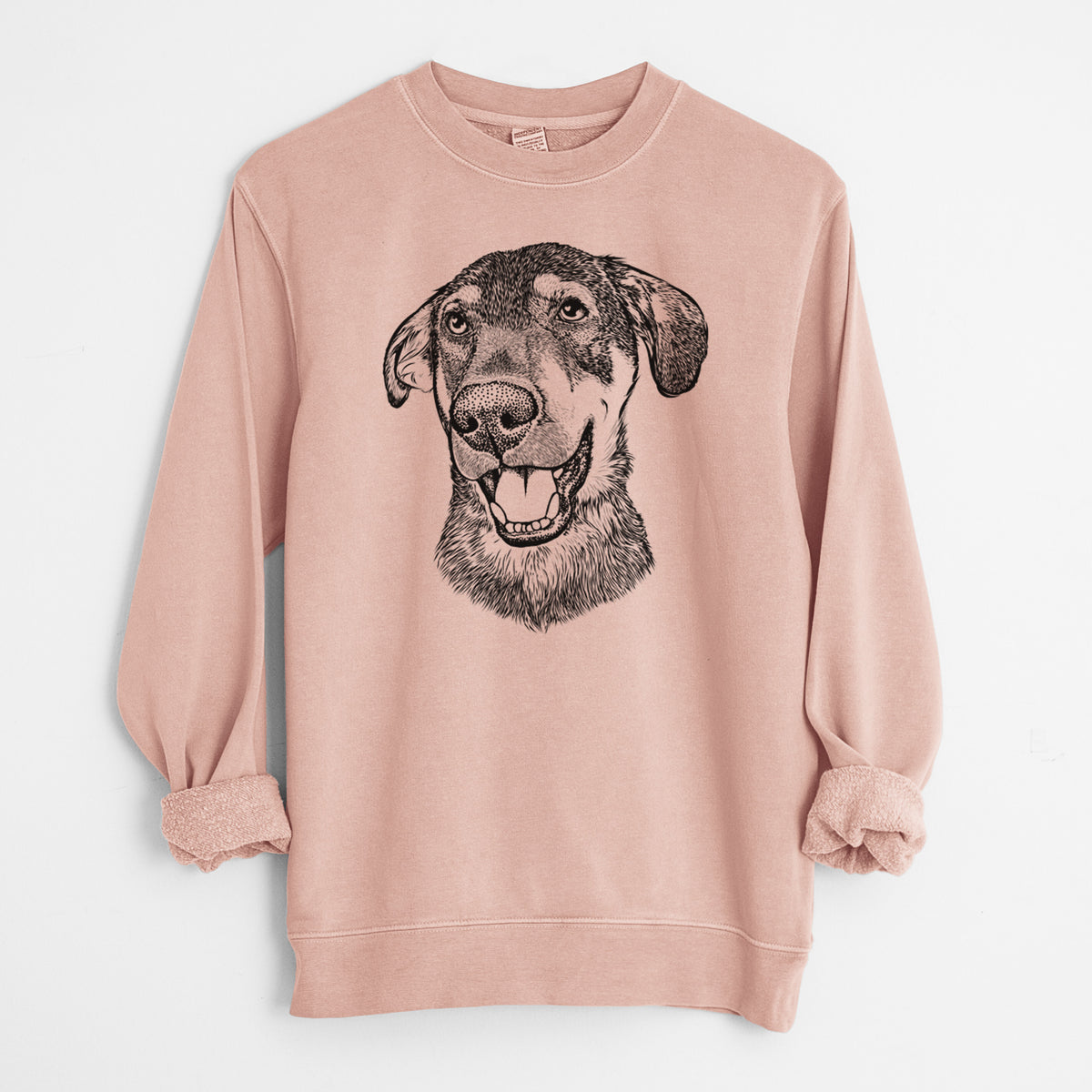 Bare Jet the Mixed Breed - Unisex Pigment Dyed Crew Sweatshirt