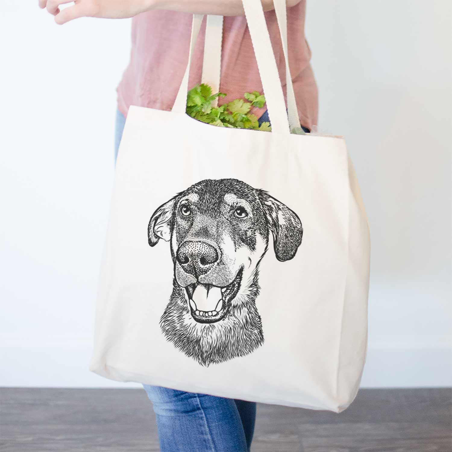 Jet the Mixed Breed - Tote Bag