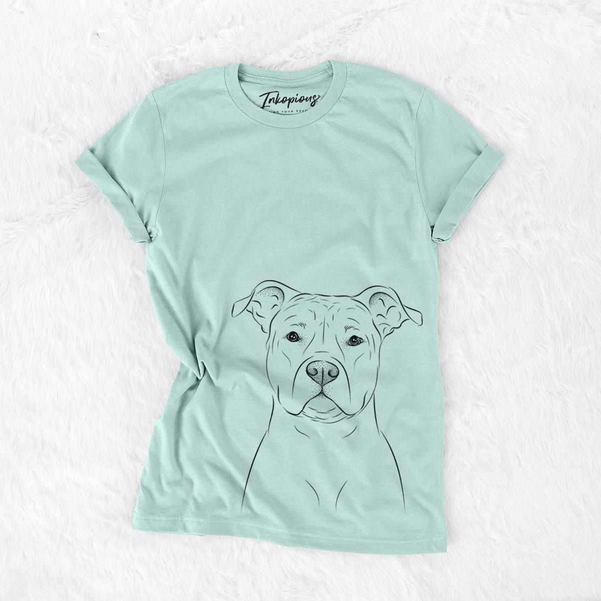Bare Jethro the American Staffordshire Terrier - Unisex Crewneck