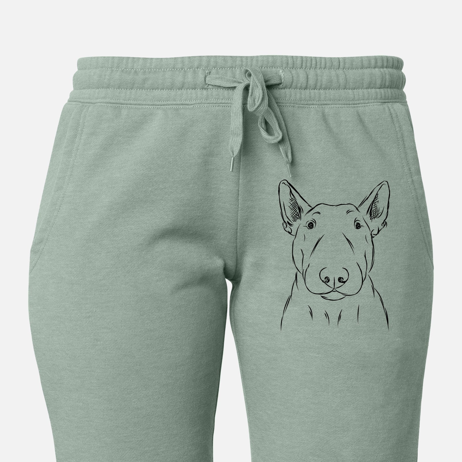 Jett the Bull Terrier - Women's Cali Wave Joggers