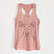 Jett the Bull Terrier - Women's Racerback Tanktop