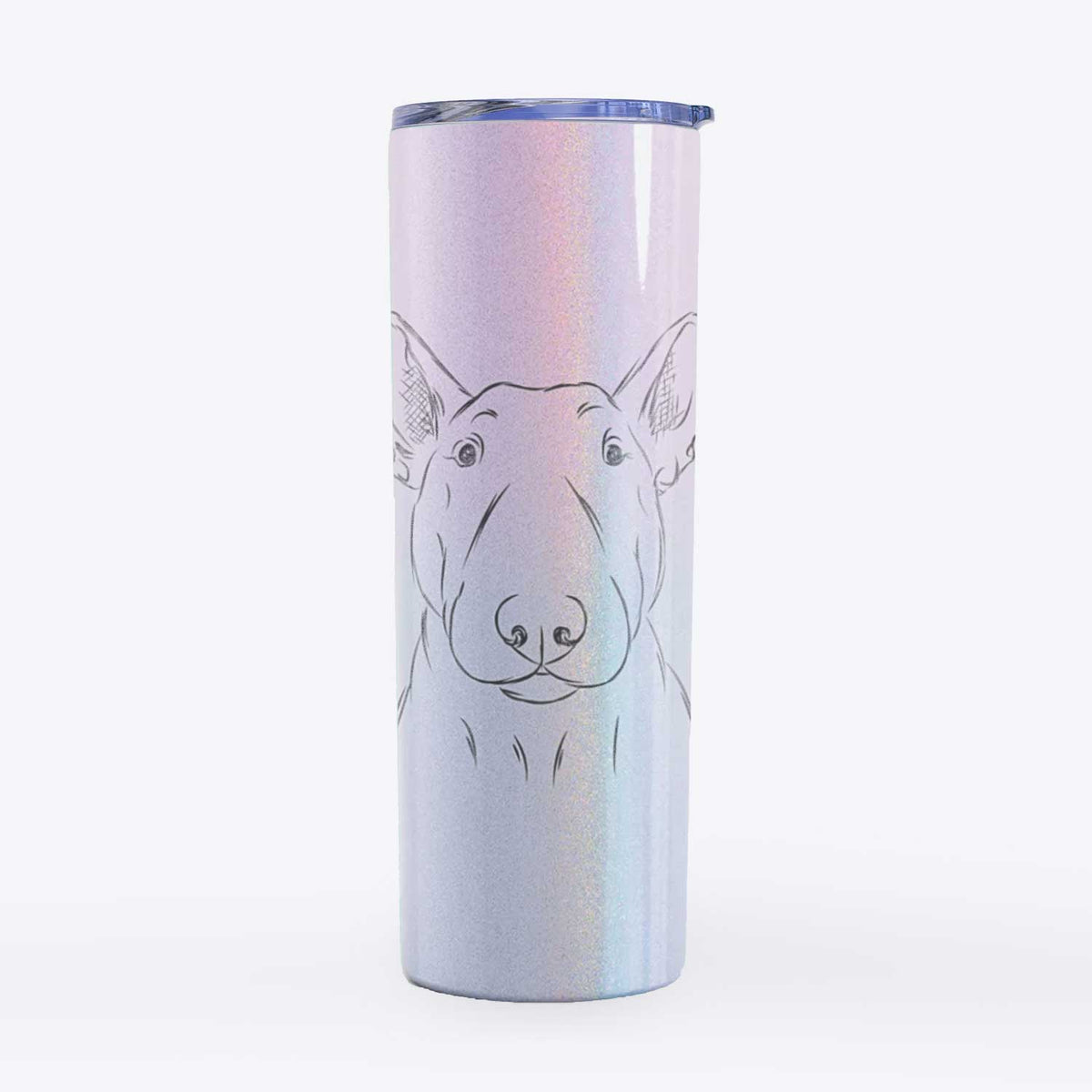 Jett the Bull Terrier - 20oz Skinny Tumbler