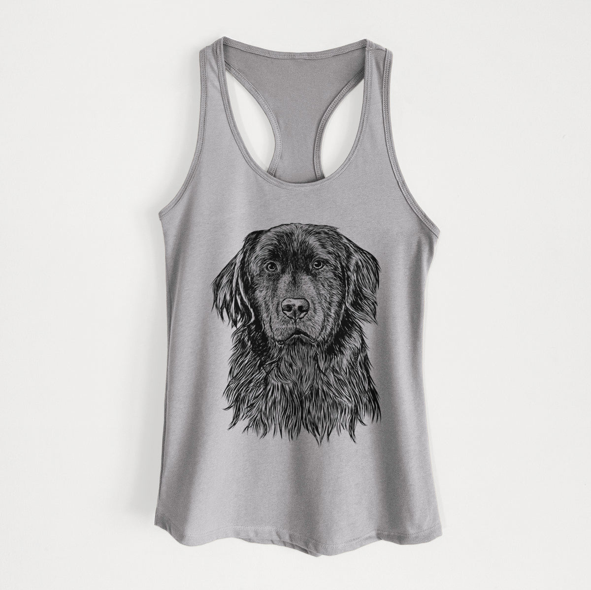 Jinx the Newfoundland - Women&#39;s Racerback Tanktop