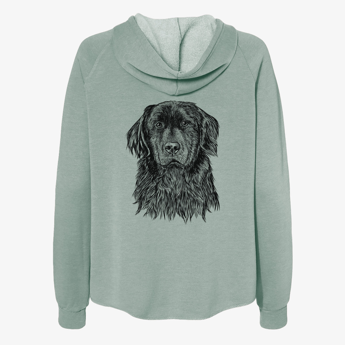 Jinx the Newfoundland - Women's Cali Wave Zip-Up Sweatshirt