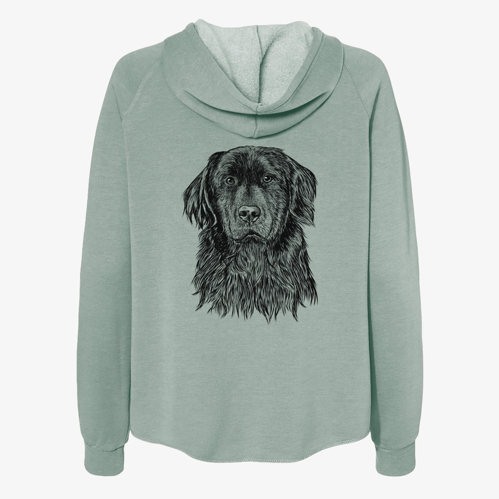 Jinx the Newfoundland - Women's Cali Wave Zip-Up Sweatshirt