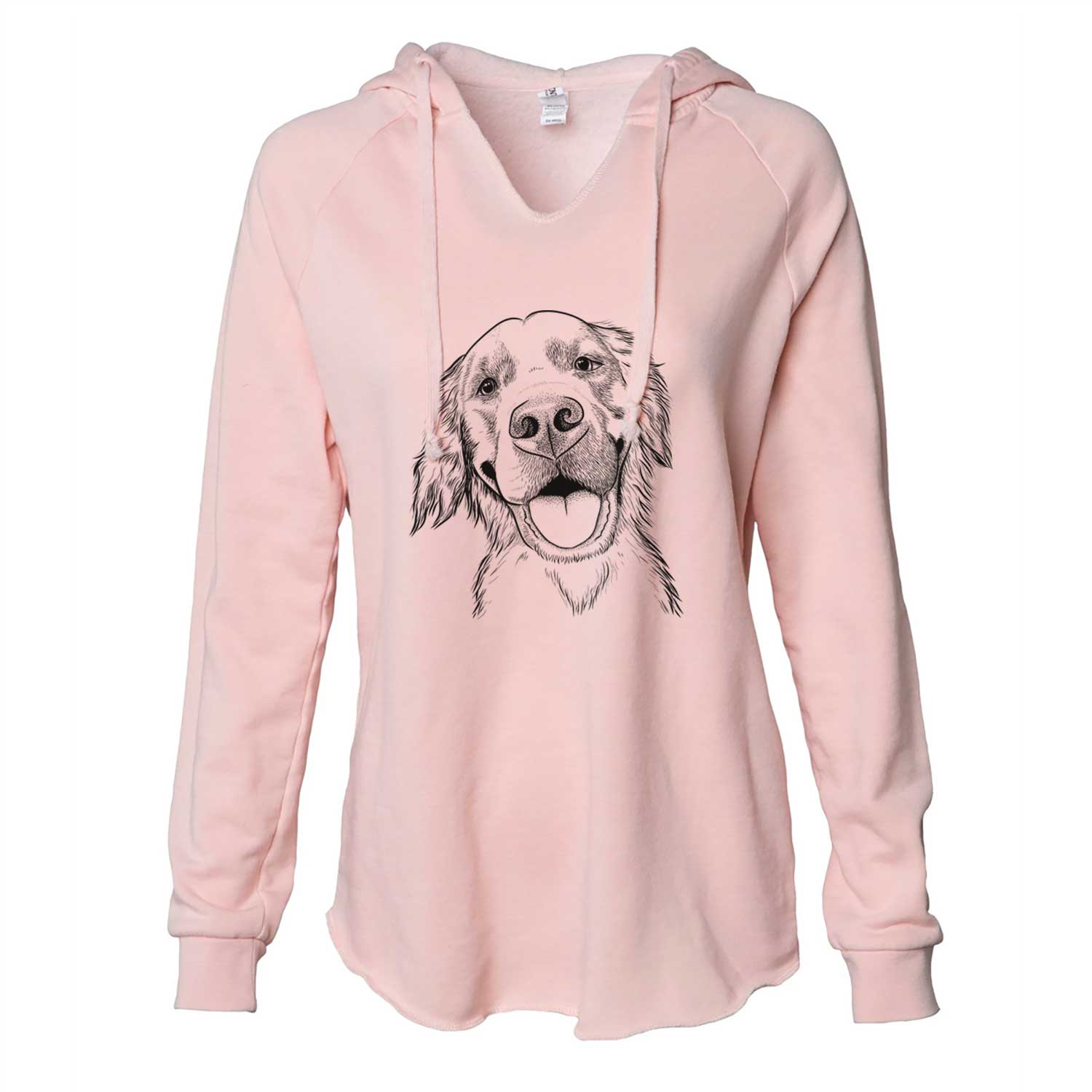 Jordy the Golden Retriever - Cali Wave Hooded Sweatshirt