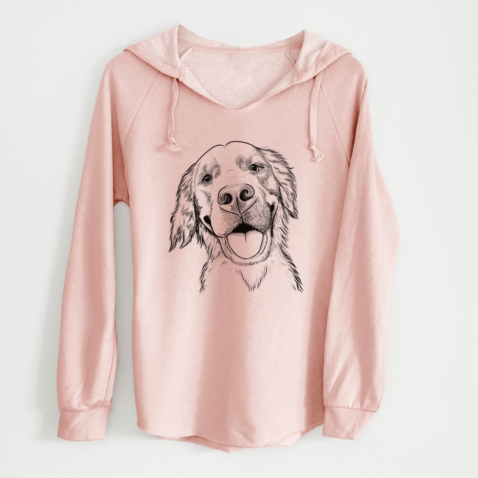 Bare Jordy the Golden Retriever - Cali Wave Hooded Sweatshirt
